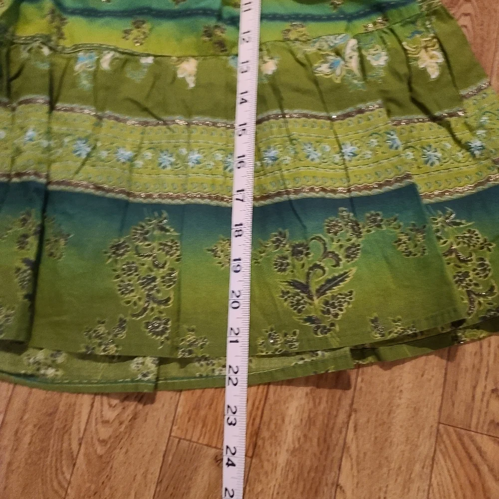 David Paul Gypsy Tiered Skirt - Size 9 (A1-X) - Picture 4 of 4